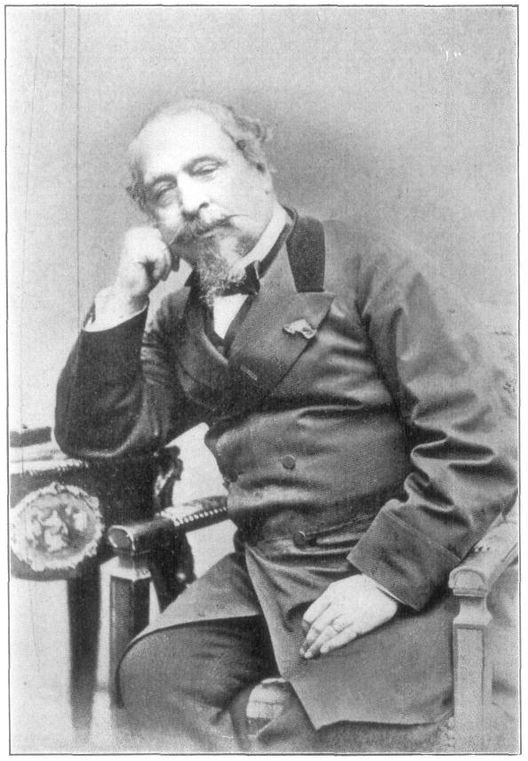 Charles Louis Napoléon Bonaparte sittande.